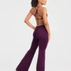 Adapt naadloze legging met uitlopende pijpen