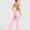Adapt naadloze legging met uitlopende pijpen