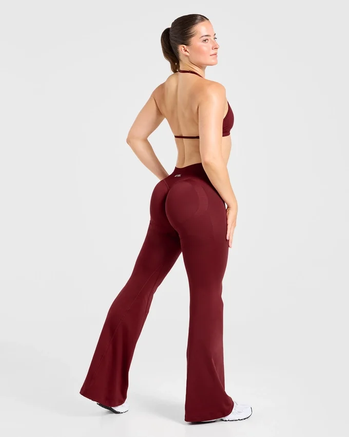 Adapt naadloze legging met uitlopende pijpen