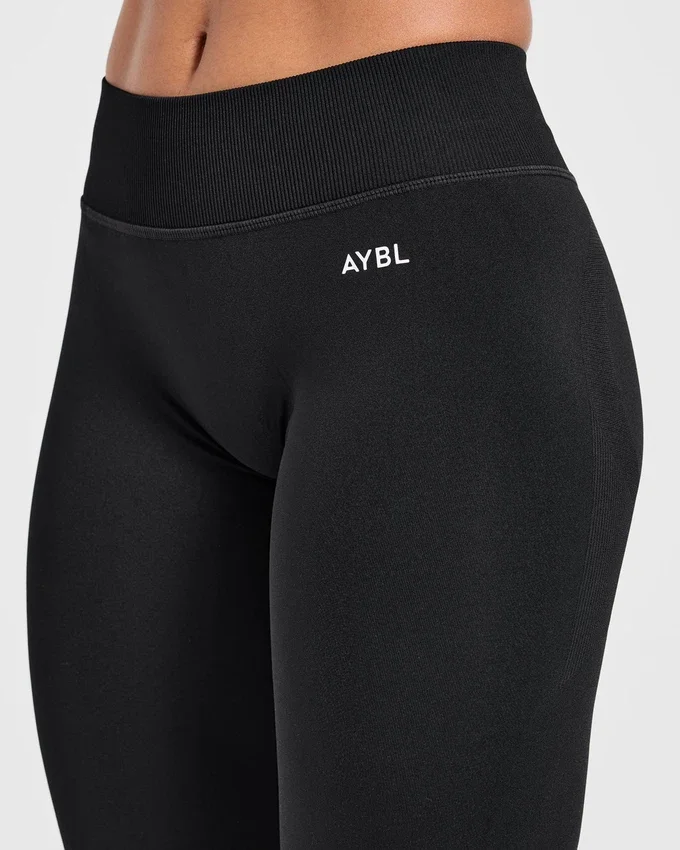 Adapt naadloze legging met uitlopende pijpen
