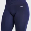 Adapt naadloze legging met uitlopende pijpen