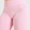 Adapt naadloze legging met uitlopende pijpen