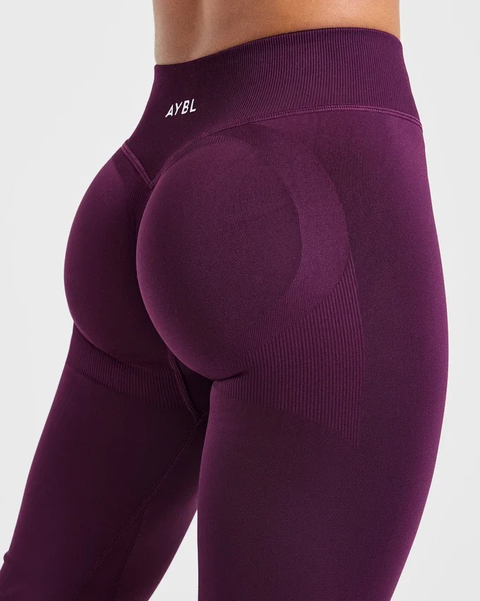 Adapt naadloze legging met uitlopende pijpen