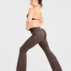 Adapt naadloze legging met uitlopende pijpen