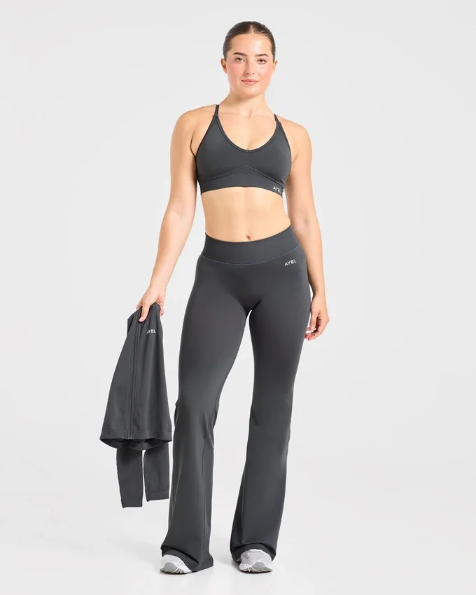 Adapt naadloze legging met uitlopende pijpen