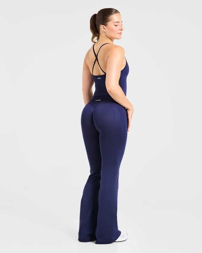 Adapt naadloze legging met uitlopende pijpen