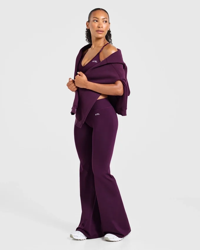 Adapt naadloze legging met uitlopende pijpen