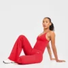 Adapt naadloze legging met uitlopende pijpen
