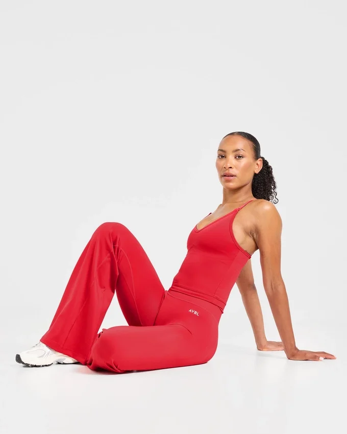 Adapt naadloze legging met uitlopende pijpen