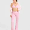Adapt naadloze legging met uitlopende pijpen