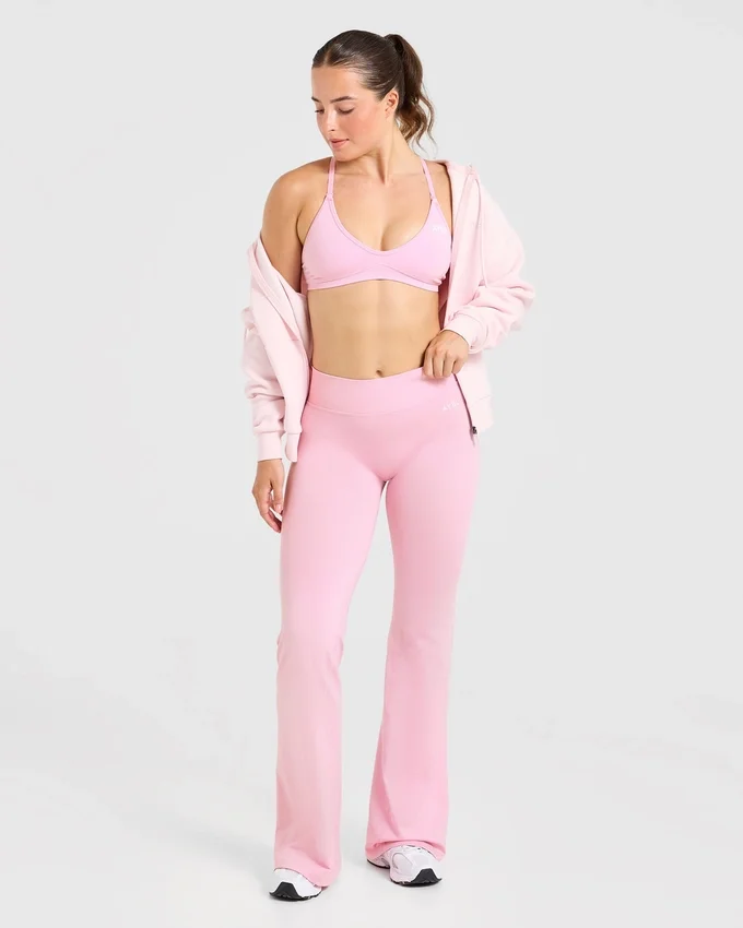 Adapt naadloze legging met uitlopende pijpen