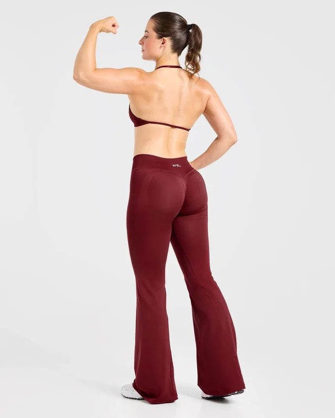 Adapt naadloze legging met uitlopende pijpen
