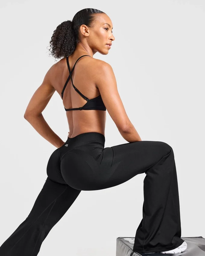 Adapt naadloze legging met uitlopende pijpen