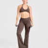 Adapt naadloze legging met uitlopende pijpen