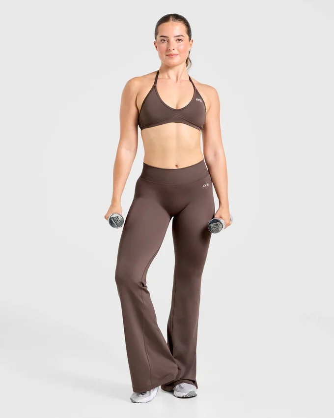 Adapt naadloze legging met uitlopende pijpen