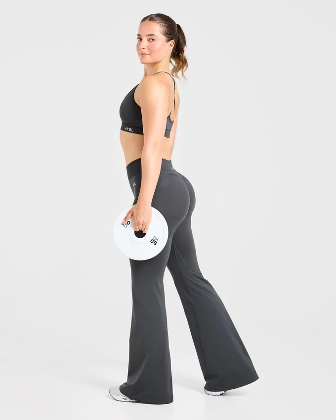 Adapt naadloze legging met uitlopende pijpen