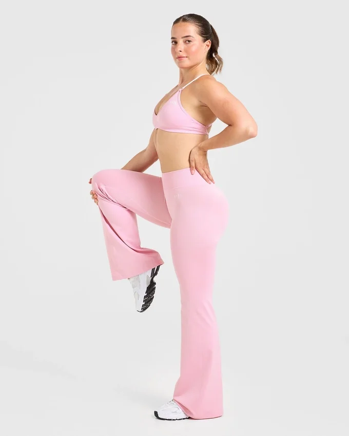 Adapt naadloze legging met uitlopende pijpen