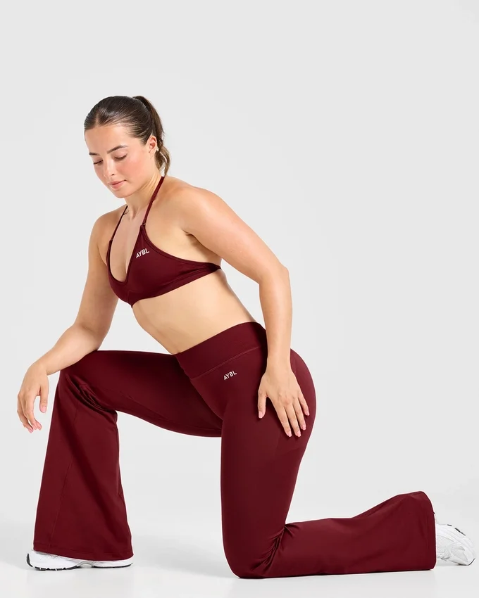 Adapt naadloze legging met uitlopende pijpen