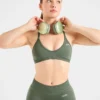 Adapt naadloze sportbeha met bandjes