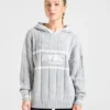 Athletics oversized gebreide hoodie