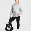 Athletics oversized gebreide hoodie