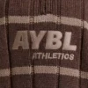 Athletics oversized gebreide trui met 1/4 rits