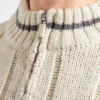 Athletics oversized gebreide trui met 1/4 rits