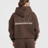 Athletics Track oversized hoodie