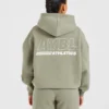 Athletics Track oversized hoodie