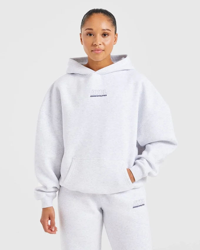 Athletics Track oversized hoodie
