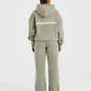 Athletics Track oversized Joggingbroeken met rechte pijpen