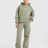 Athletics Track oversized Joggingbroeken met rechte pijpen