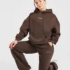 Athletics Track oversized hoodie