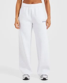 Athletics Track oversized Joggingbroeken met rechte pijpen