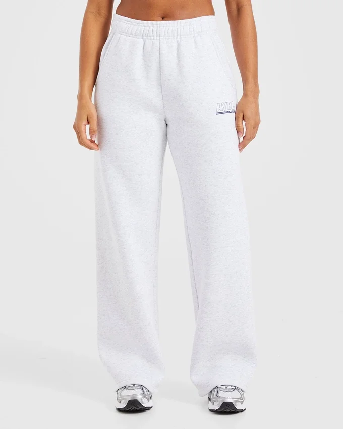 Athletics Track oversized Joggingbroeken met rechte pijpen