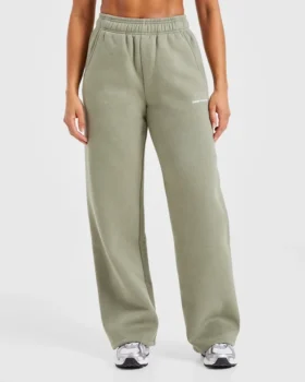 Athletics Track oversized Joggingbroeken met rechte pijpen