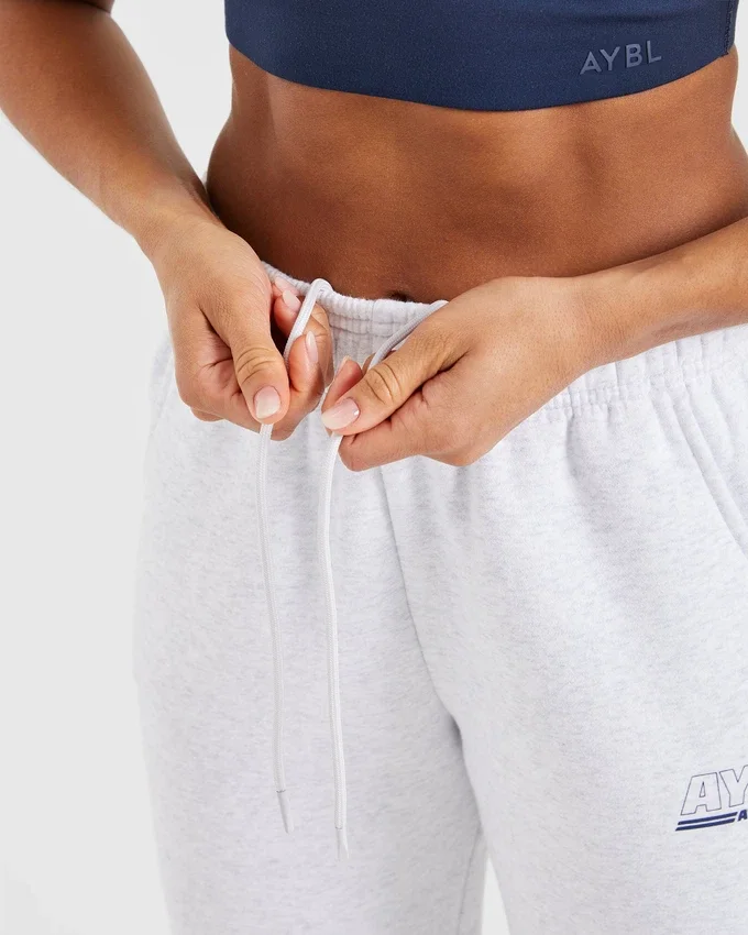 Athletics Track oversized Joggingbroeken met rechte pijpen