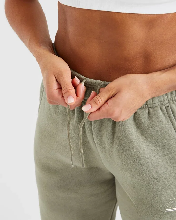 Athletics Track oversized Joggingbroeken met rechte pijpen