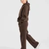 Athletics Track oversized Joggingbroeken met rechte pijpen