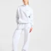 Athletics Track oversized pullover met 1/4-ritssluiting