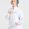 Athletics Track oversized pullover met 1/4-ritssluiting