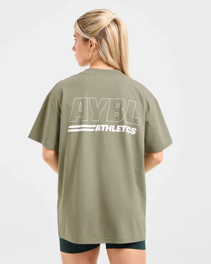 Athletics Track oversized T-shirt