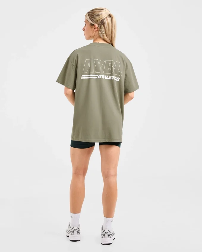 Athletics Track oversized T-shirt
