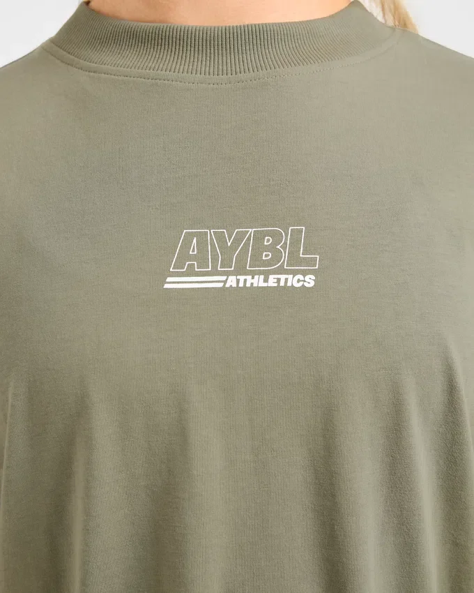 Athletics Track oversized T-shirt