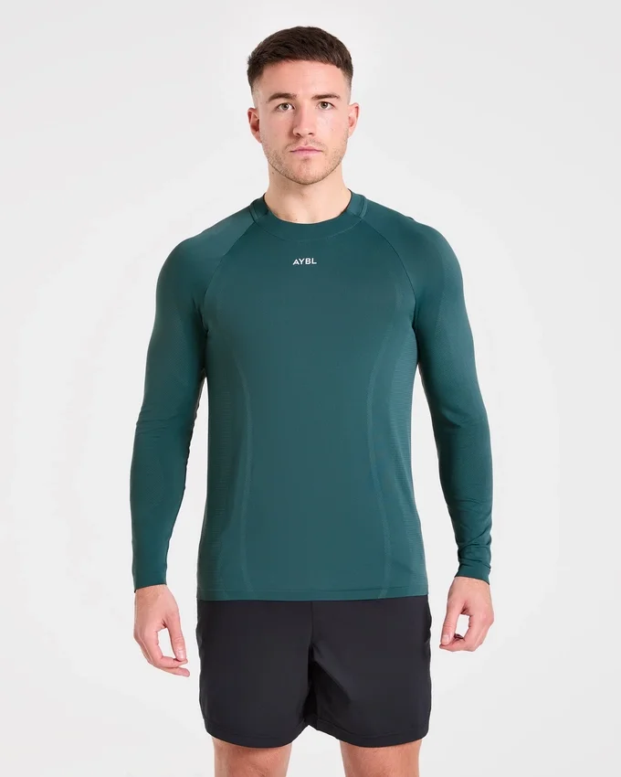 Attain naadloos T-shirt met lange mouwen