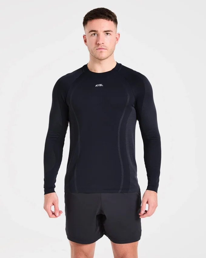 Attain naadloos T-shirt met lange mouwen
