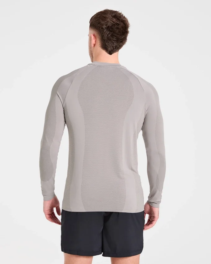 Attain naadloos T-shirt met lange mouwen