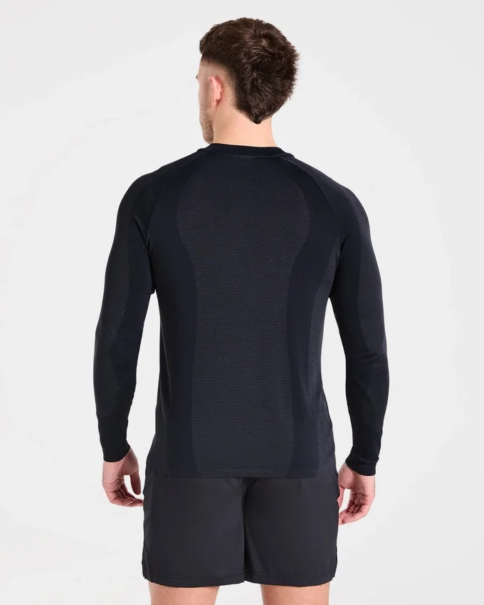 Attain naadloos T-shirt met lange mouwen