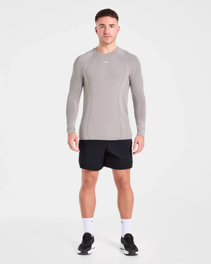 Attain naadloos T-shirt met lange mouwen