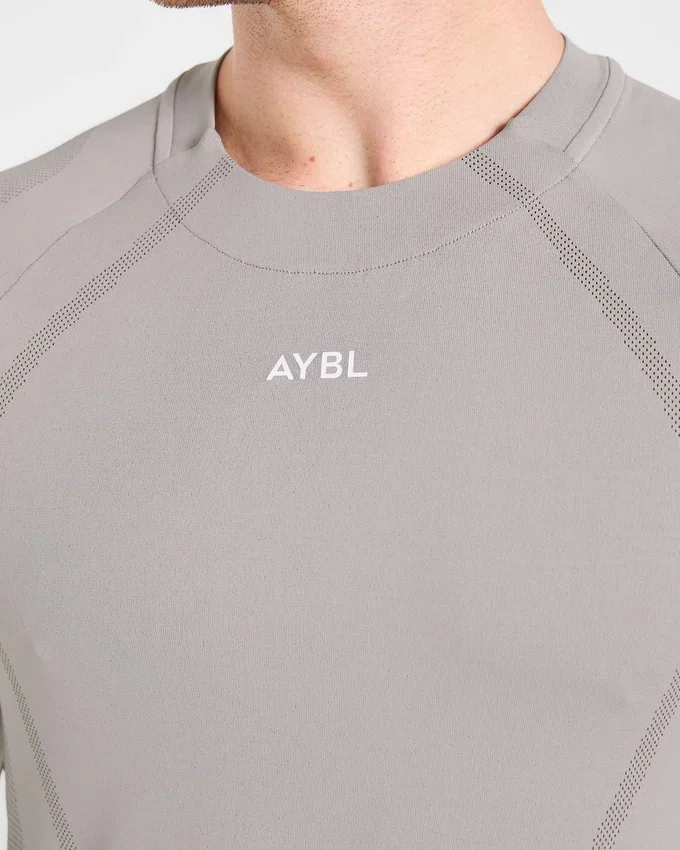 Attain naadloos T-shirt met lange mouwen